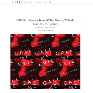Win a copy of 'Call Me Evie' By J.P. Pomare