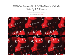 Win a copy of 'Call Me Evie' By J.P. Pomare