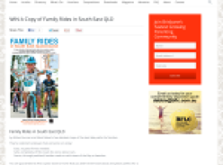 Win a copy of 'Family Rides in South East Queensland'!