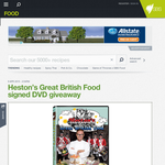 Win a copy of Heston's Great British Food on DVD signed by Heston himsel