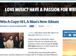 Win A Copy Of I, A Man's New Album