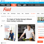 Win a copy of of 'Gordon Ramsay's Ultimate Home Cooking' Cookbooks