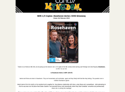 Win a copy of Rosehaven Series 2 on dvd