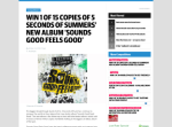 Win a copy of Sounds Good Feels Good