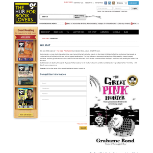 Win a copy of The Great Pink Hunter by Grahame Bond