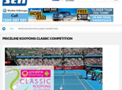 Win a corporate box for you & 7 friends at the finals of Kooyong Classic!