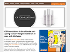 Win a CR Formulations Prize Pack