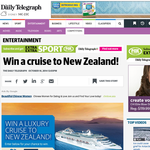 Win a cruise to New Zealand!