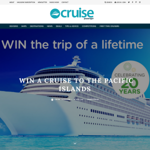 Win a Cruise to the Pacific Islands