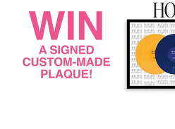 Win a Custom-Made Holy Holy Plaque!
