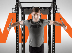 Win a Custom Rep Fitness Power Rack and Ares Package