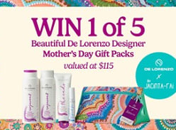 Win a De Lorenzo Instant Mother's Day Gift Pack