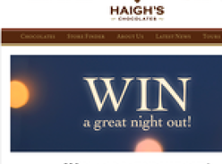 Win a delicious selection of Haigh's Chocolates & double pass to see 'Magic in the Moonlight'!