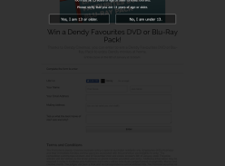 Win a Dendy Favourites DVD or Blu-Ray Pack