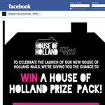 Win a Designer House of Holland prize pack, valued at over $365!