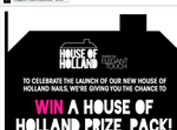 Win a Designer House of Holland prize pack, valued at over $365!