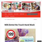 Win a Dettol No-Touch Hand Wash