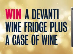 Win a Devanti Wine Cooler Fridge and 12 Bottles of Wine
