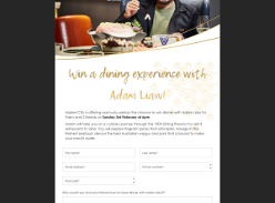 Win a Dining Experience for 3 with Adam Liaw