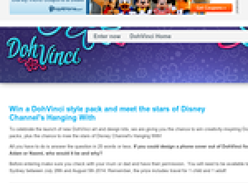 Win a DohVinci style pack & meet the stars of Disney Channel's 'Hanging With!'!