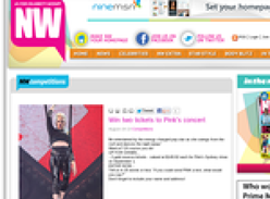 Win a double gold reserve pass to P!NK's Sydney show!