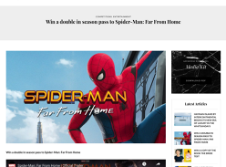 Win a Double In-Season Pass to Spider-Man: Far From Home