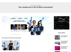 Win a Double Movie Pass to Men in Black: International