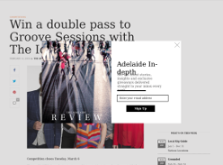 Win a double pass to Groove Sessions with The Idea of North