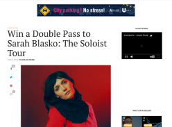 Win a Double Pass to Sarah Blasko: The Soloist Tour