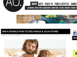 Win a double pass to see Angus & Julia Stone!