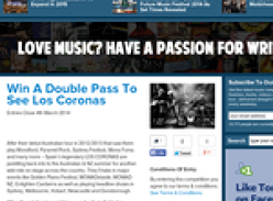 Win A Double Pass To See Los Coronas