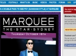 Win a double pass to see PSY (Gangham Style) at Marquee