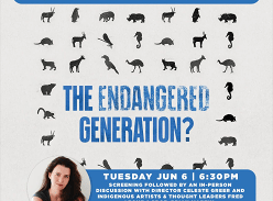 Win a Double Pass to See Special Preview Screening of The Endangered Generation at Dendy Cinemas Coorparoo