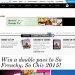 Win a double pass to 'So Frenchy, So Chic 2015'!