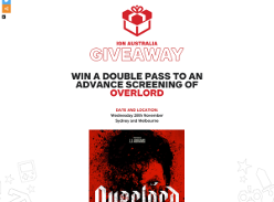 Win a double pass to the advance screening of Overlord