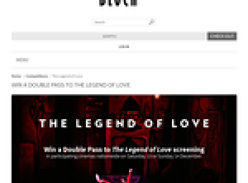 Win a Double Pass to The Legend of Love