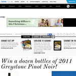 Win a dozen bottles of 2011 Greystone Pinot Noir!