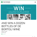 Win a dozen bottles of De Bortoli Wine!