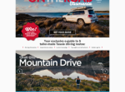 Win a dream Tassie driving holiday package valued at over $8,000!