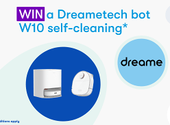 Win a Dreame Bot W10 Self-Cleaning Robot Vacuum and Mop