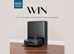 Win a Eufy X10 Pro Omni Robot Vacuum and Mop