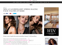 Win a F+H Jewellery Spring racing pack