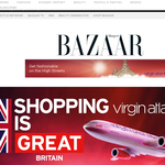 Win a fabulous shopping trip for 2 to Great Britain!