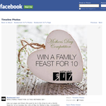 Win a Family Feast for 10 This Mothers Day