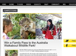 Win a family pass to the Australia Walkabout Wildlife Park!