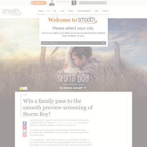 Win a family pass to the smooth preview screening of Storm Boy