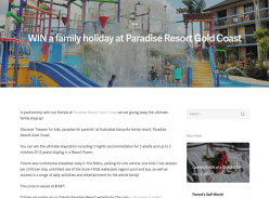 Win a family staycay on the Gold Coast!