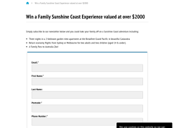 Win a Family Sunshine Coast Experience!