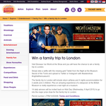 Win a family trip to London!