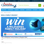 Win a family trip to Ningaloo Reef WA
